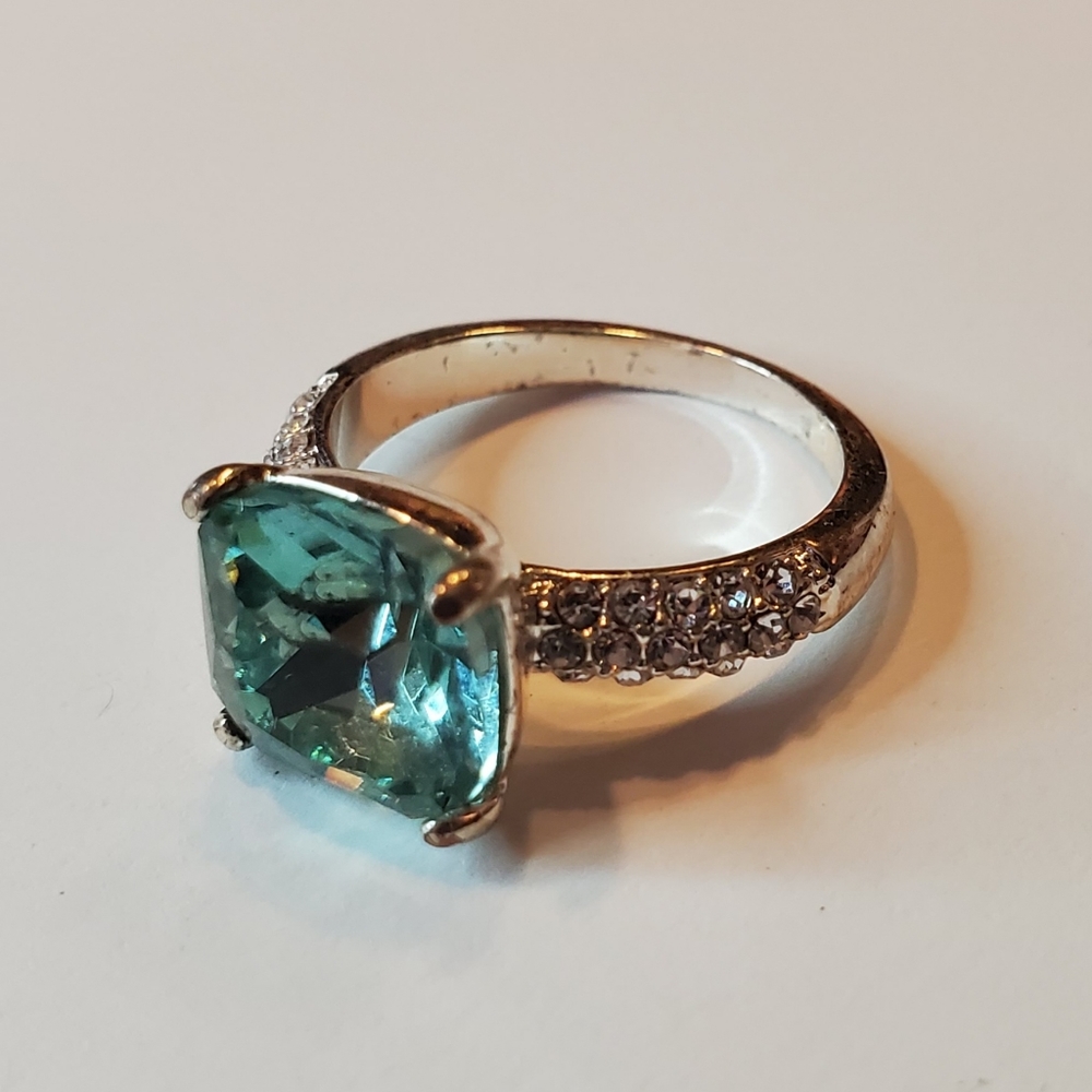 Blue Topez ring